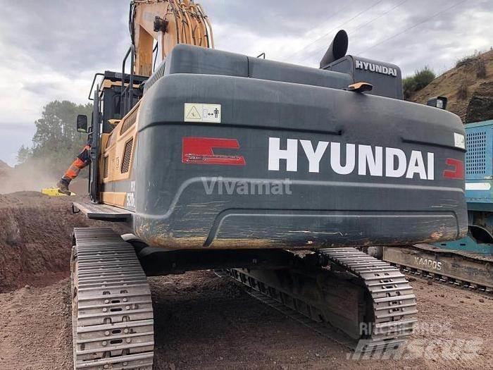 Hyundai HX520L Īpašie ekskavatori