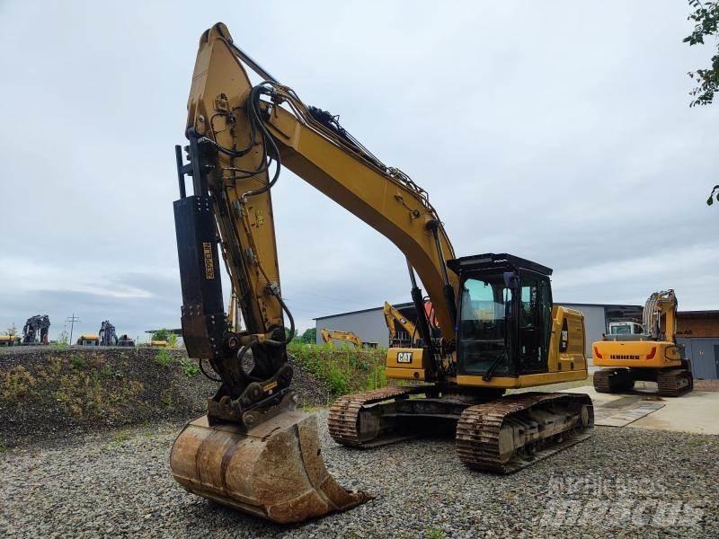 CAT 323 (07B) Kāpurķēžu ekskavatori
