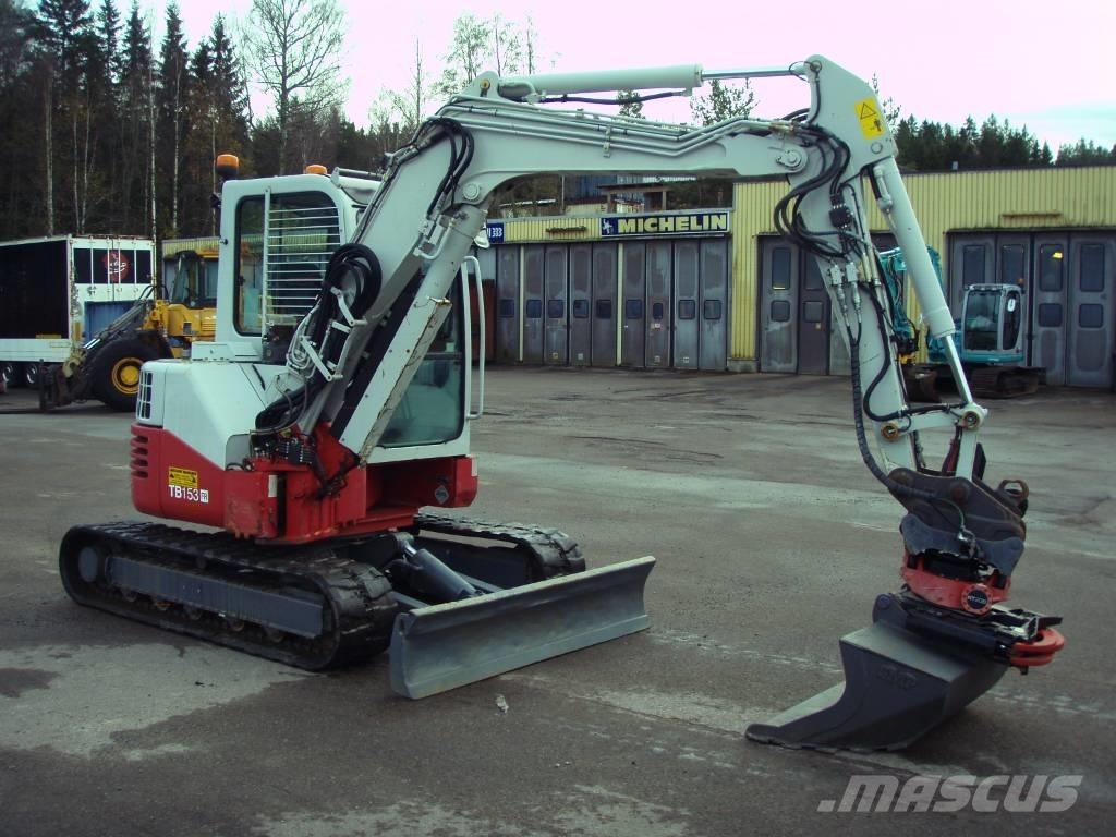 Takeuchi TB 153 FR Mini ekskavatori < 7 t