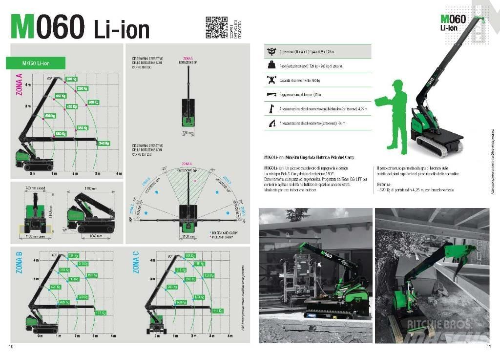 BG Lift M060 Kāpurķēžu ceļamkrāni