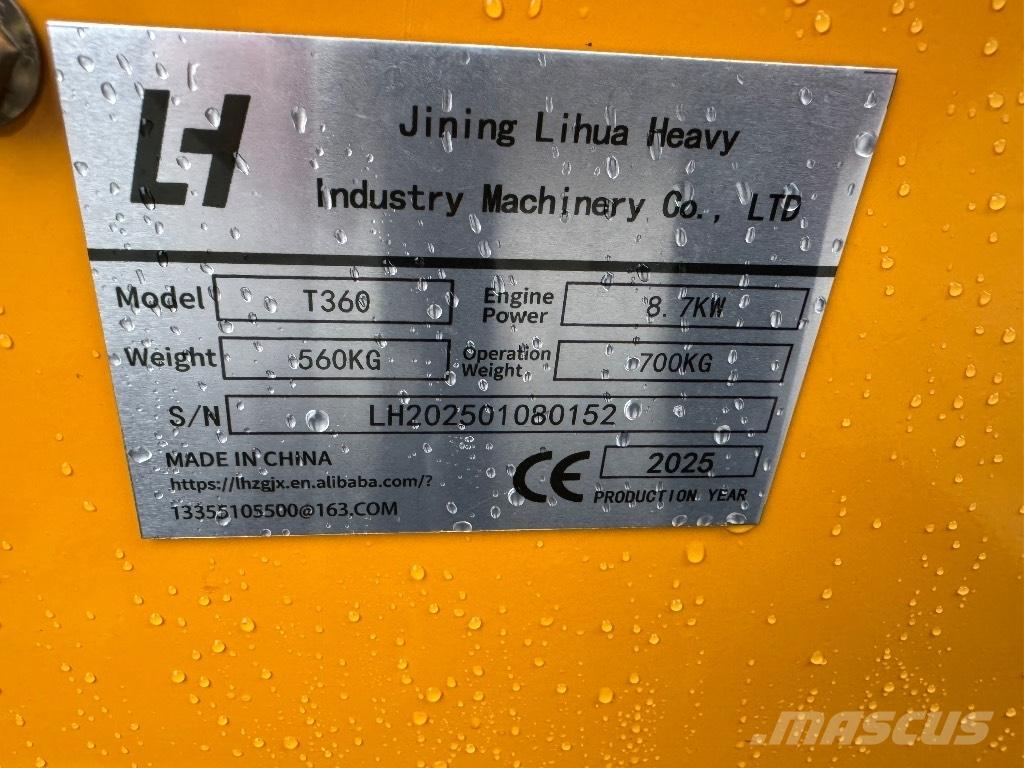 LT T360 Kāpurķēžu iekrāvēji