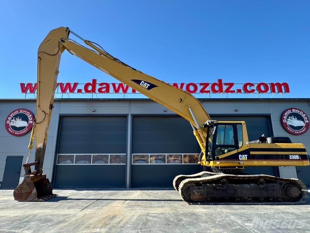 CAT 330 B L LR Ekskavatori tālās sniedzamības darbiem