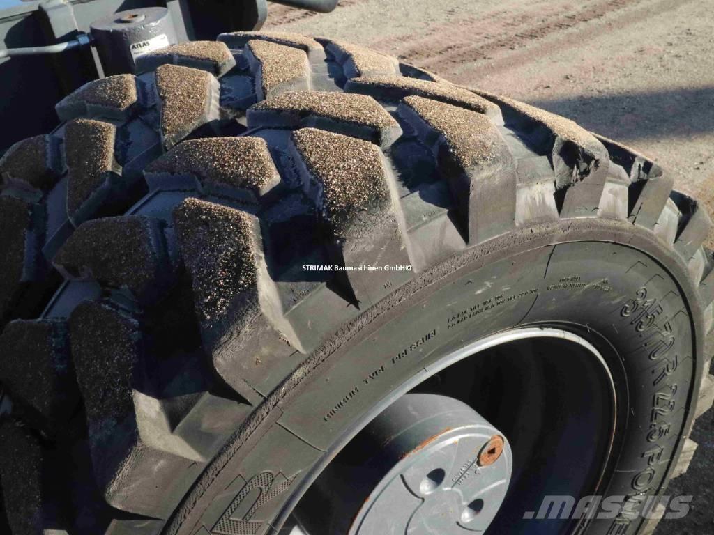 Atlas 160 W Ekskavatori uz riteņiem