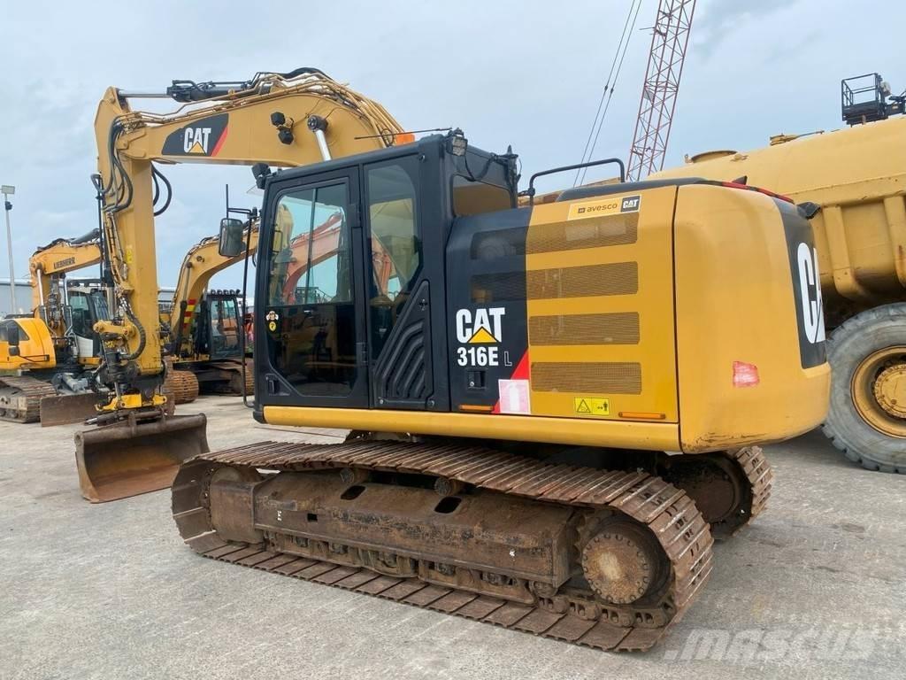 CAT 316 EL NVT Kāpurķēžu ekskavatori