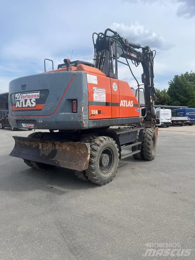 Atlas 150 W Ekskavatori uz riteņiem