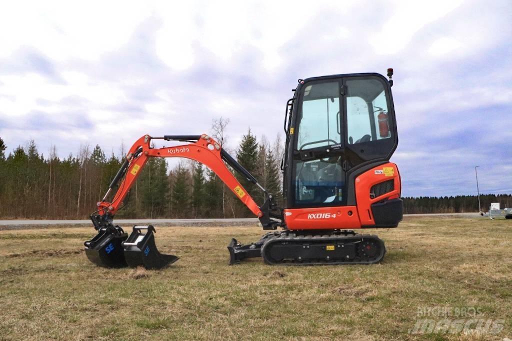 Kubota KX016-4 Mini ekskavatori < 7 t