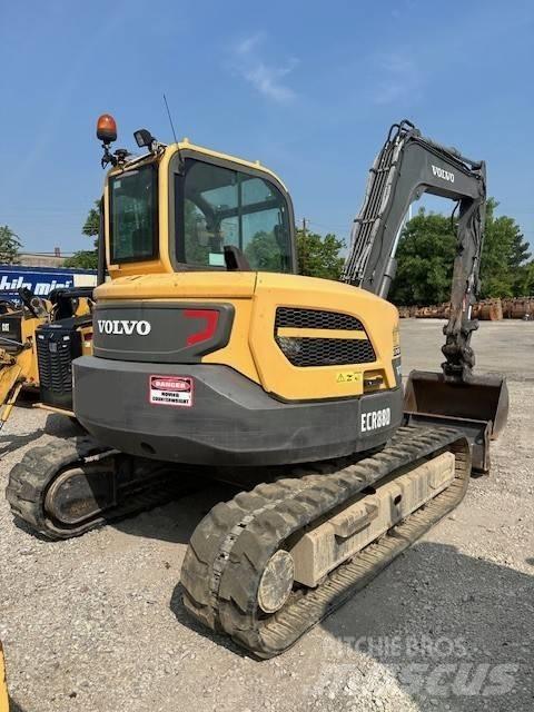 Volvo ECR 88 D Kāpurķēžu ekskavatori