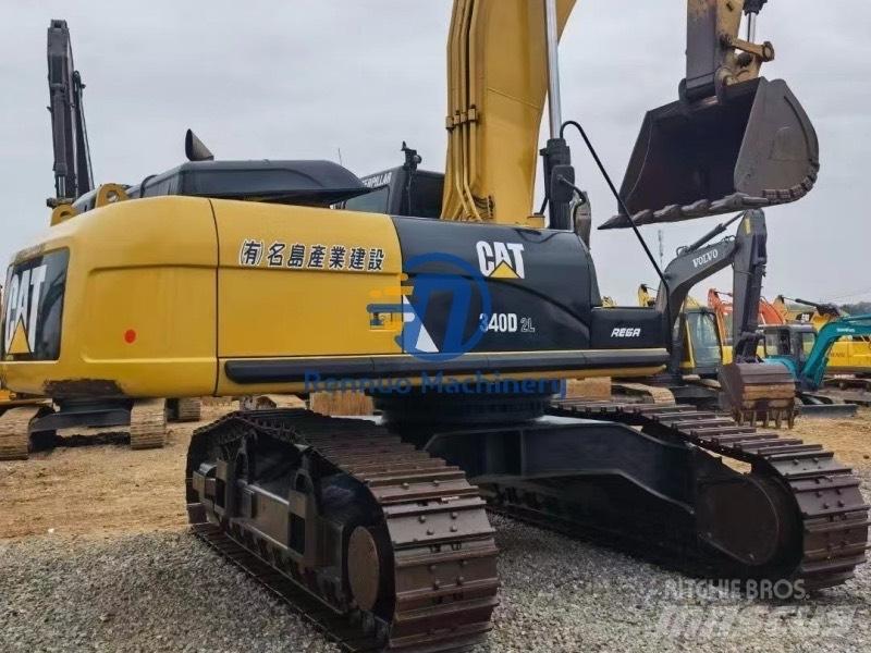 CAT 340D2L Kāpurķēžu ekskavatori
