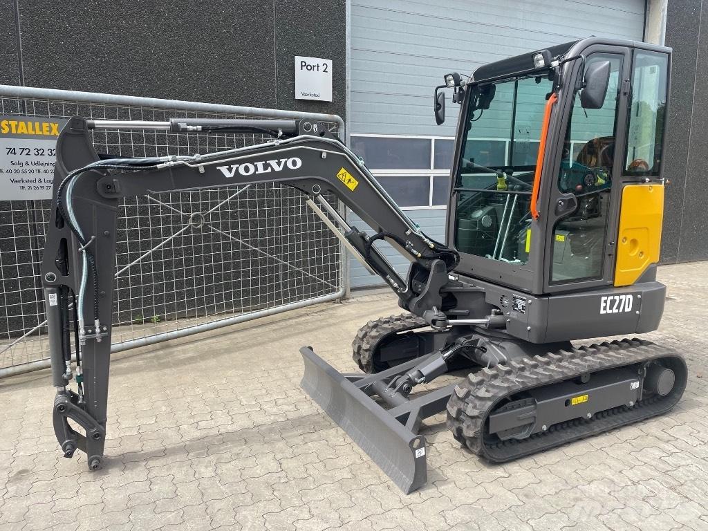 Volvo EC27D Mini ekskavatori < 7 t