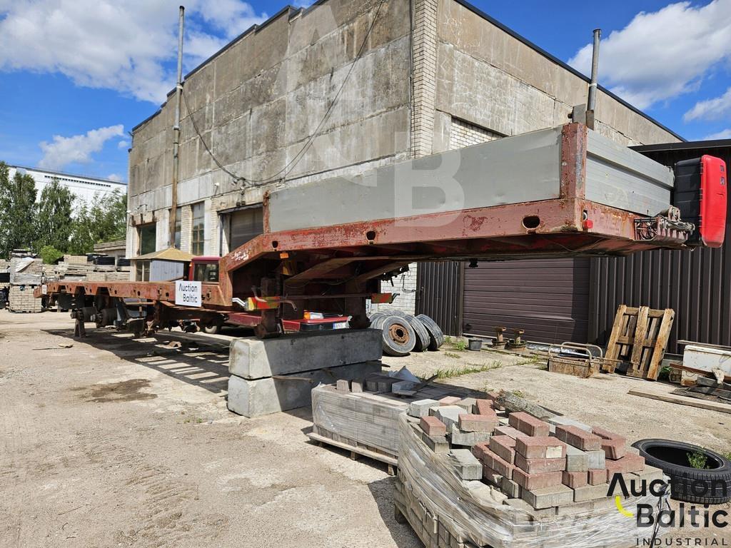 Fliegl SDS 480 T Tents puspiekabes