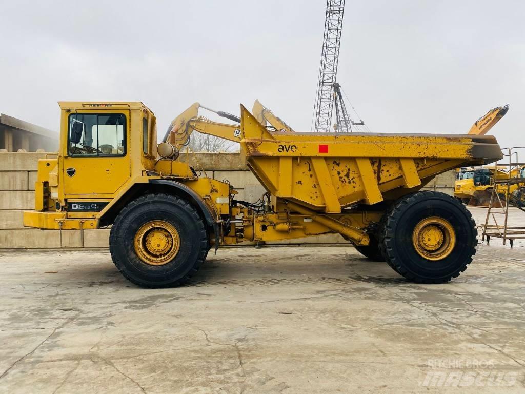 CAT D 25 C Artikulētie pašizgāzēji