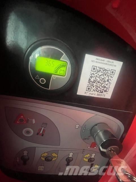 Manitou 100 VJR Vertikālie pacēlāji