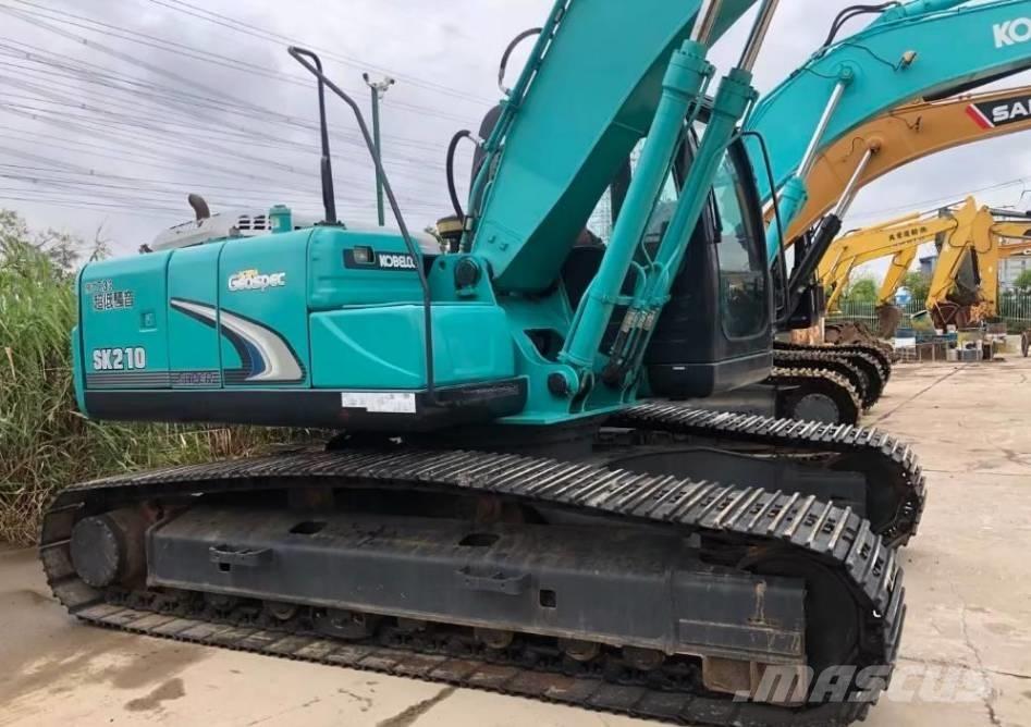 Kobelco SK 210 Kāpurķēžu ekskavatori