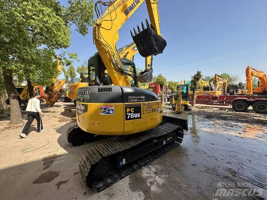 Komatsu PC 78 US Kāpurķēžu ekskavatori