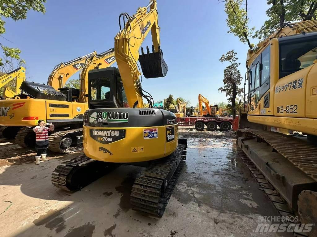 Komatsu PC 78 US Kāpurķēžu ekskavatori