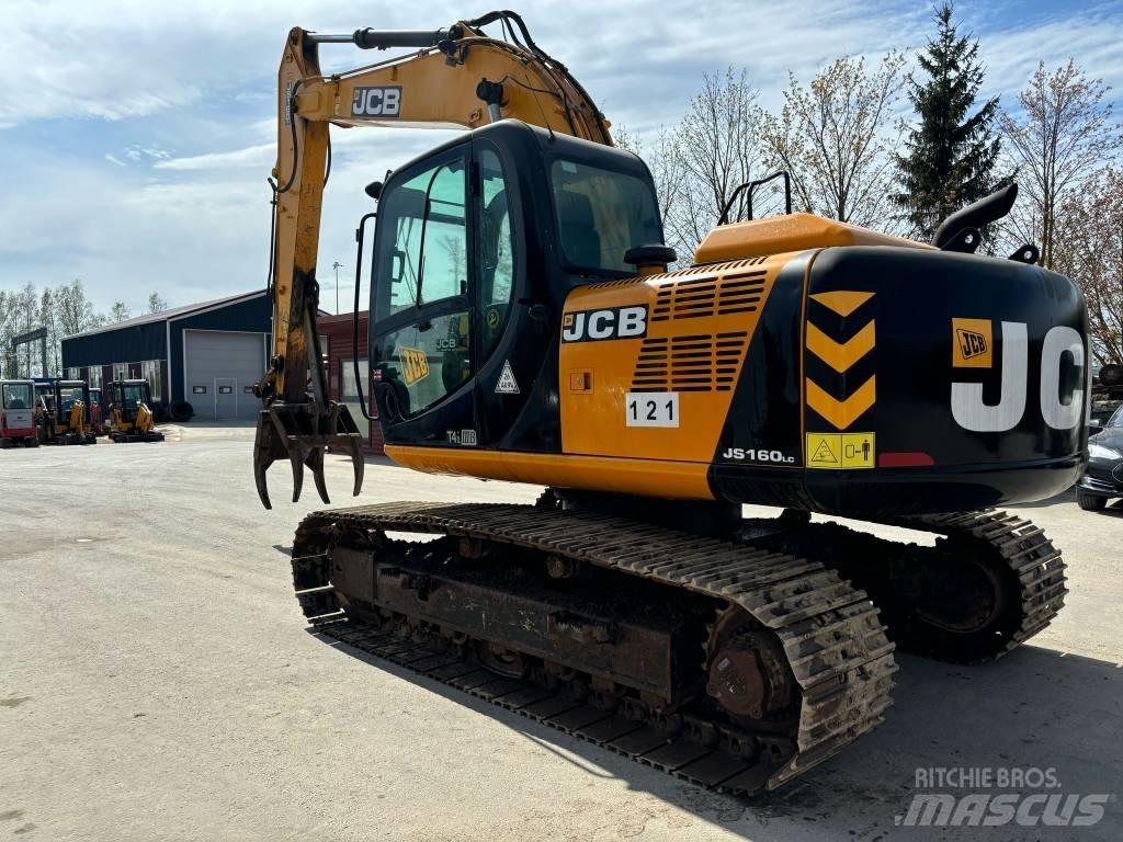 JCB JS 160 LC Kāpurķēžu ekskavatori