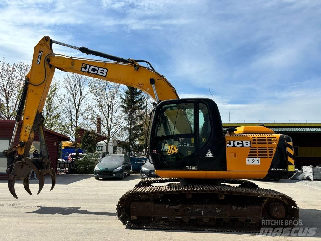JCB JS 160 LC Kāpurķēžu ekskavatori