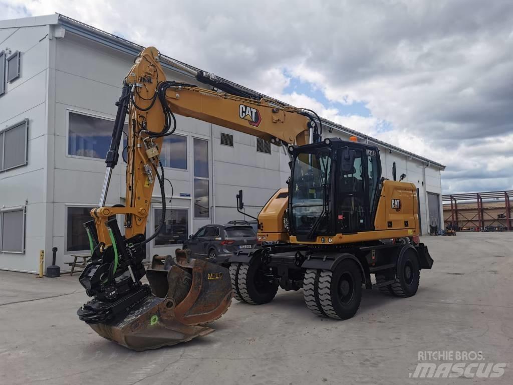 CAT M314 Next Gen Ekskavatori uz riteņiem