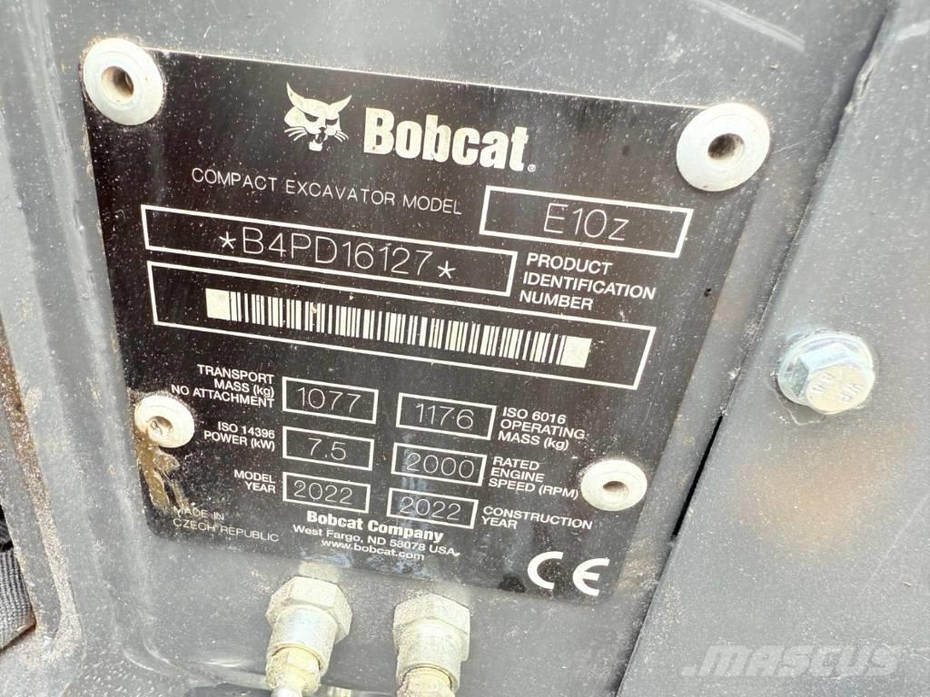 Bobcat E 10z Mini ekskavatori < 7 t