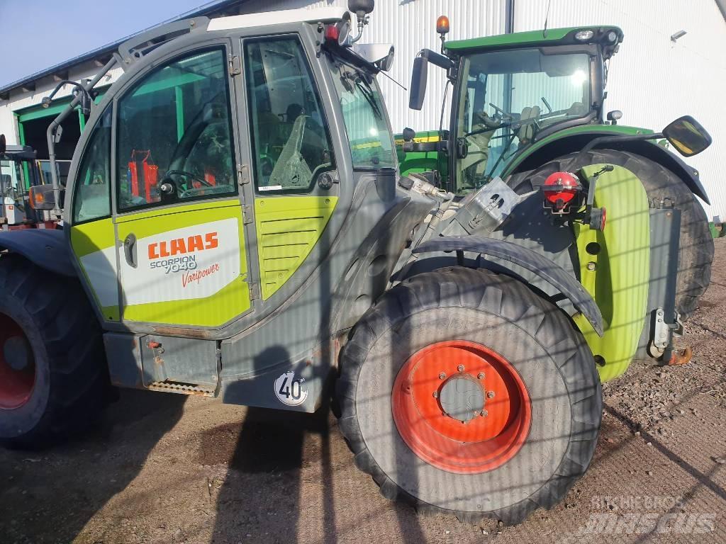 CLAAS Scorpion 7040 Teleskopiskie manipulatori
