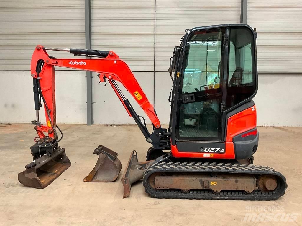 Kubota U 27-4 Mini ekskavatori < 7 t