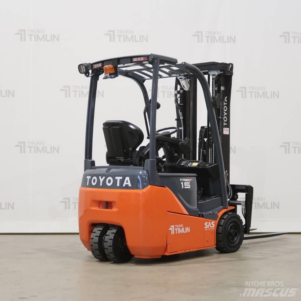 Toyota 8FBE15T Elektriskie iekrāvēji