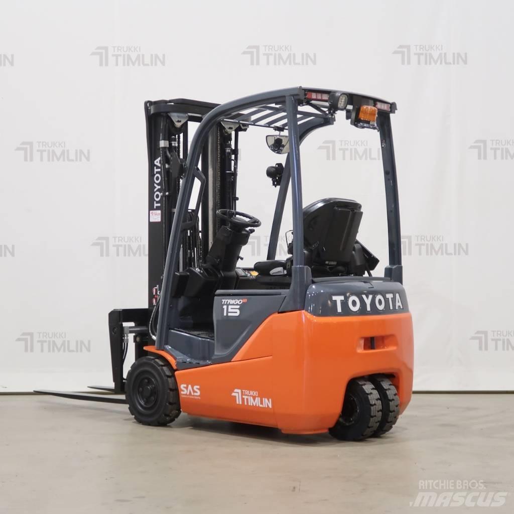 Toyota 8FBE15T Elektriskie iekrāvēji