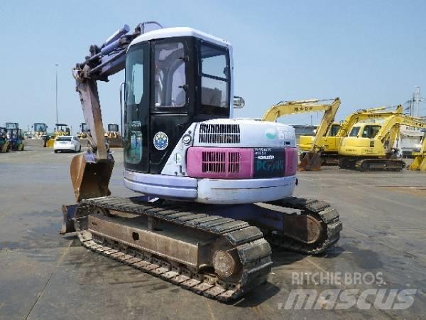 Komatsu PC75UU Kāpurķēžu ekskavatori