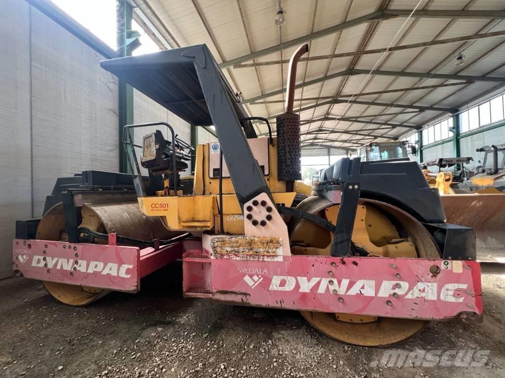 Dynapac CC 501 Divvalču grunts veltņi