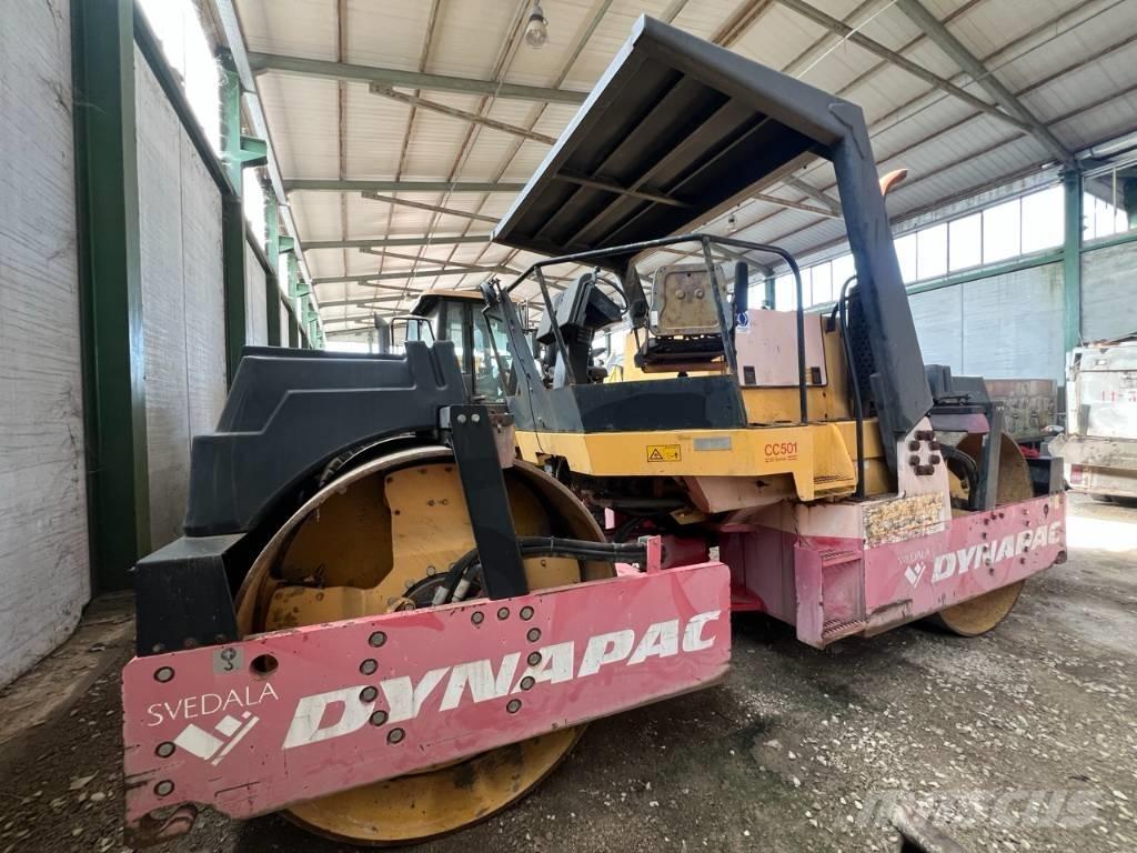 Dynapac CC 501 Divvalču grunts veltņi