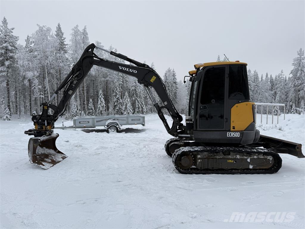 Volvo ECR50D Mini ekskavatori < 7 t