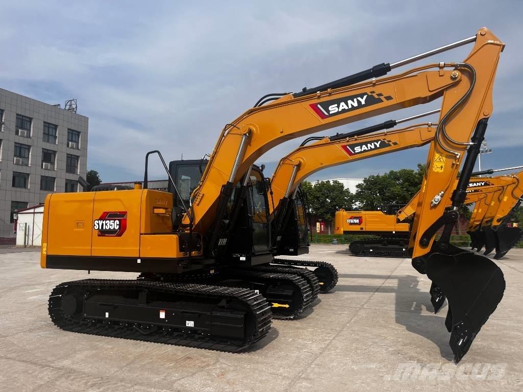 Sany SY135C Kāpurķēžu ekskavatori
