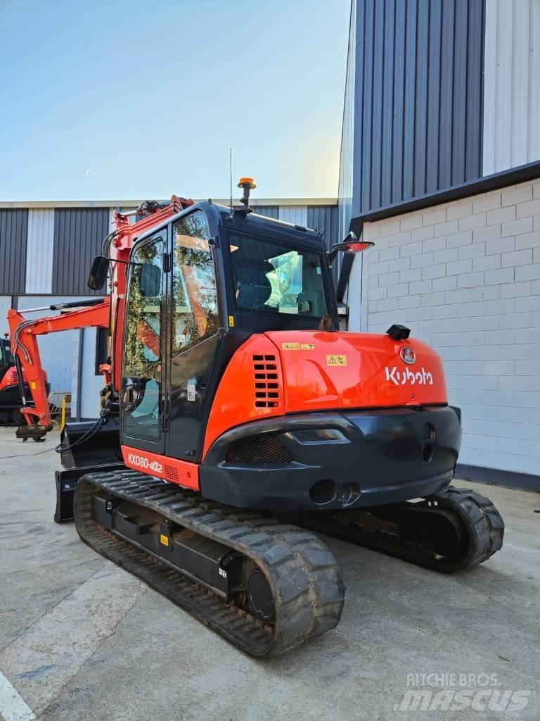 Kubota KX080-4a2 Vidēja lieluma ekskavatori 7 t - 12 t