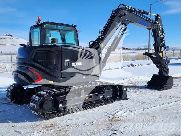 XCMG XE80U Kāpurķēžu ekskavatori