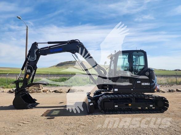 XCMG XE80U Kāpurķēžu ekskavatori