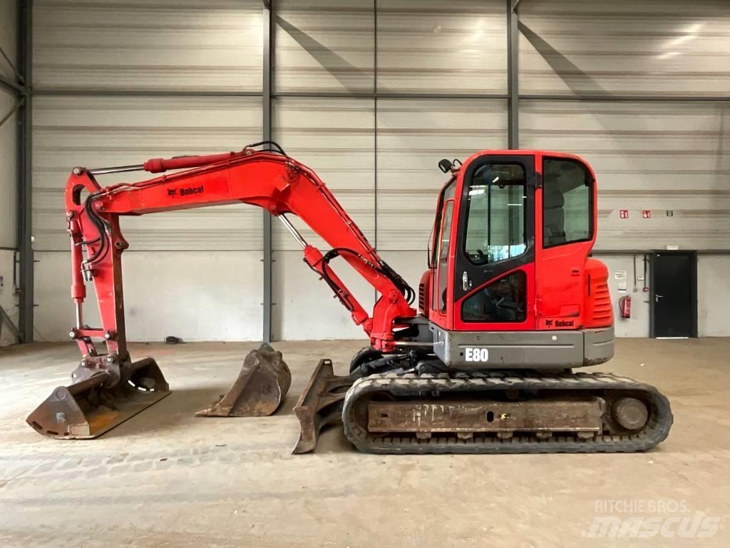 Bobcat E 80 Vidēja lieluma ekskavatori 7 t - 12 t
