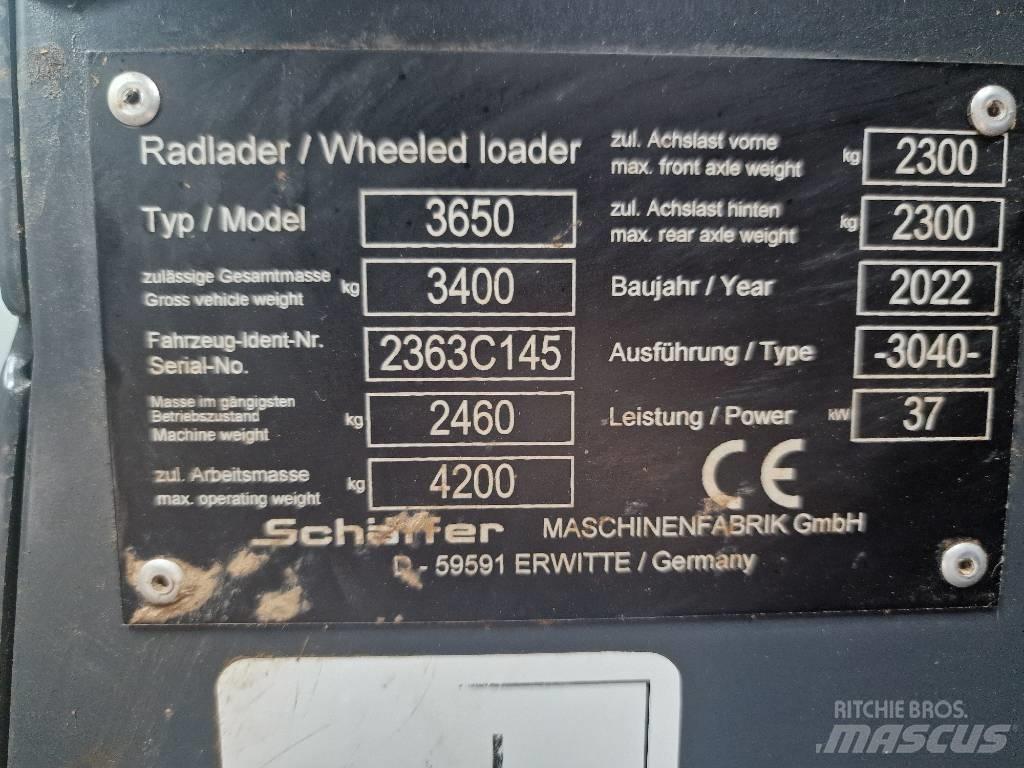 Schäffer 3650 Iekrāvēji uz riteņiem