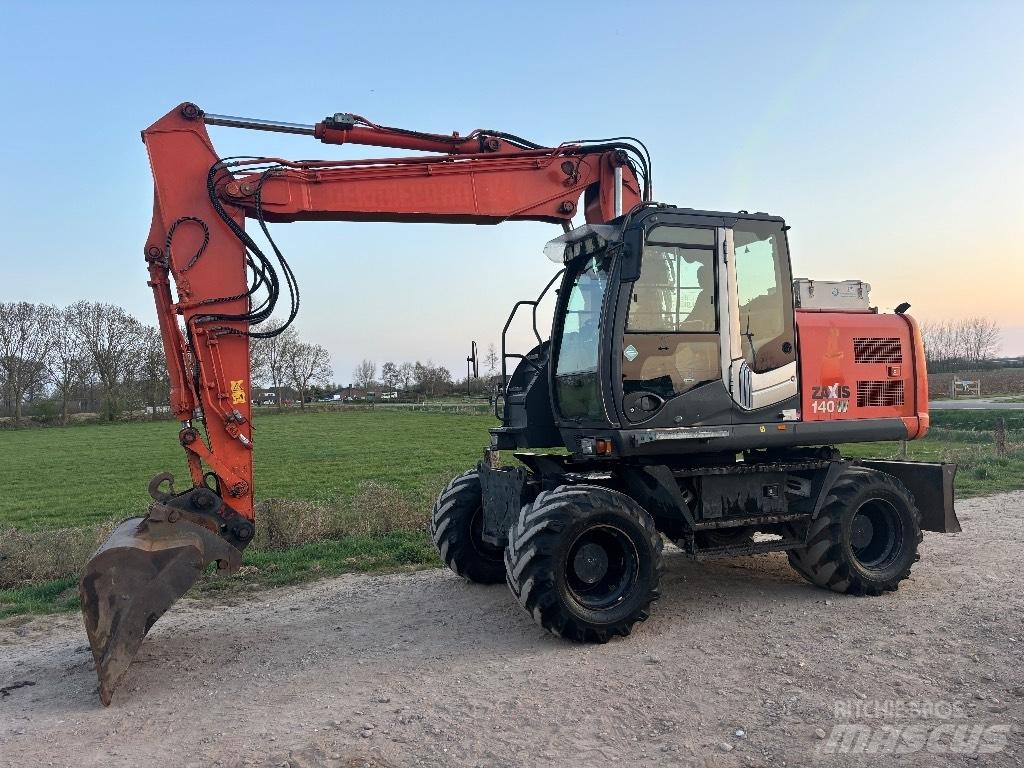 Hitachi ZX 140 W T-3 Ekskavatori uz riteņiem