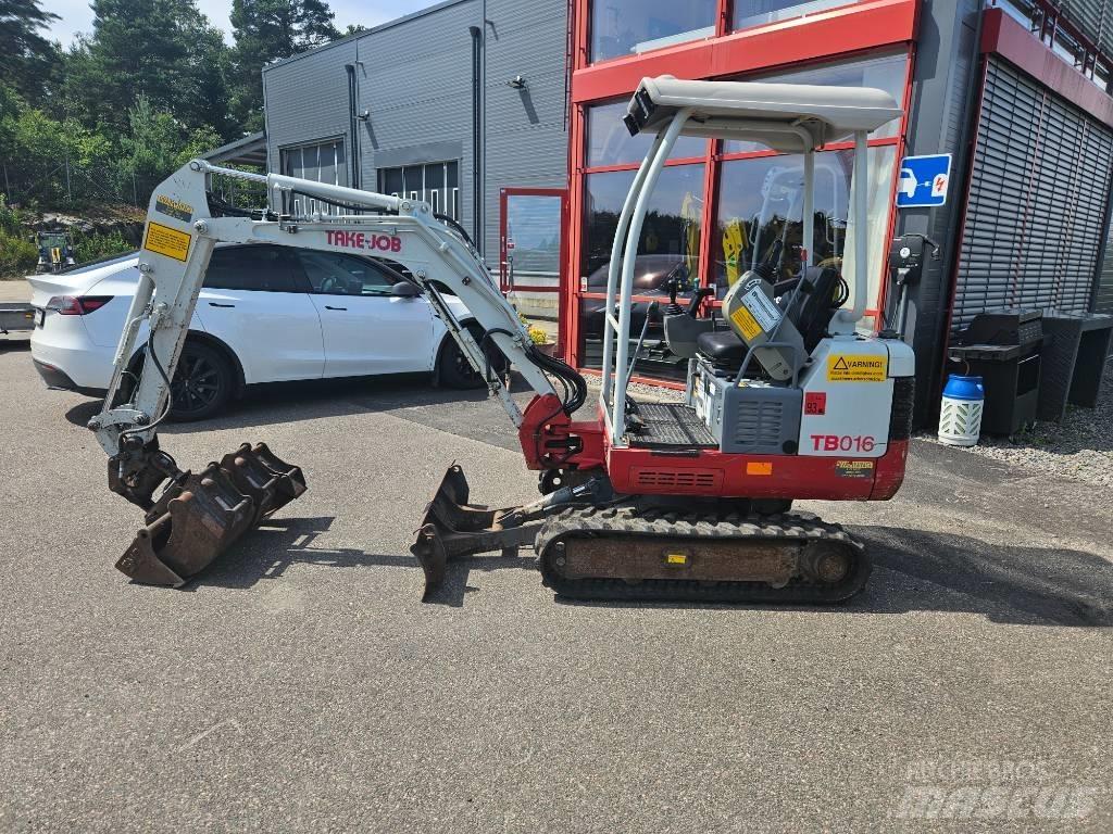 Takeuchi TB 016 Mini ekskavatori < 7 t