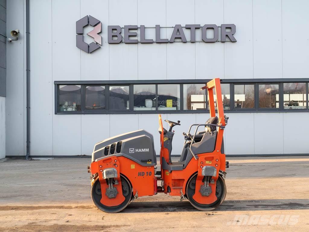 Hamm HD 10 VV Divvalču grunts veltņi