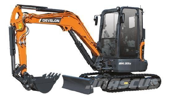 Doosan DX35Z-7 Mini ekskavatori < 7 t