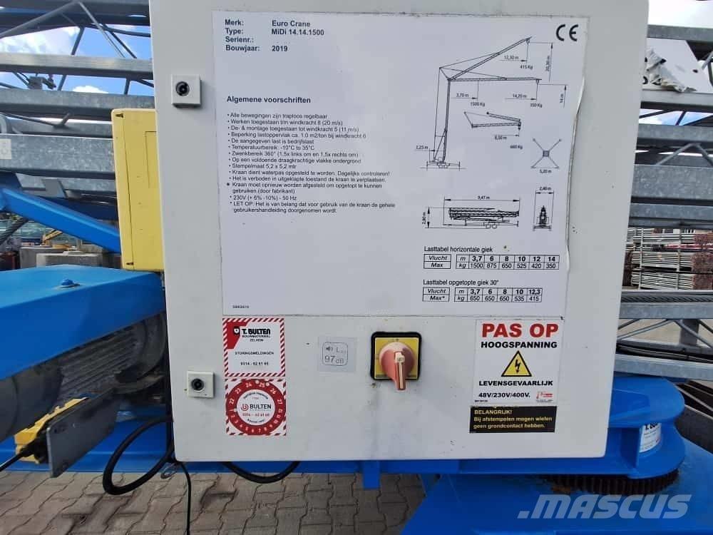 Midi LT 14.14 RD-XP Torņa celtņi
