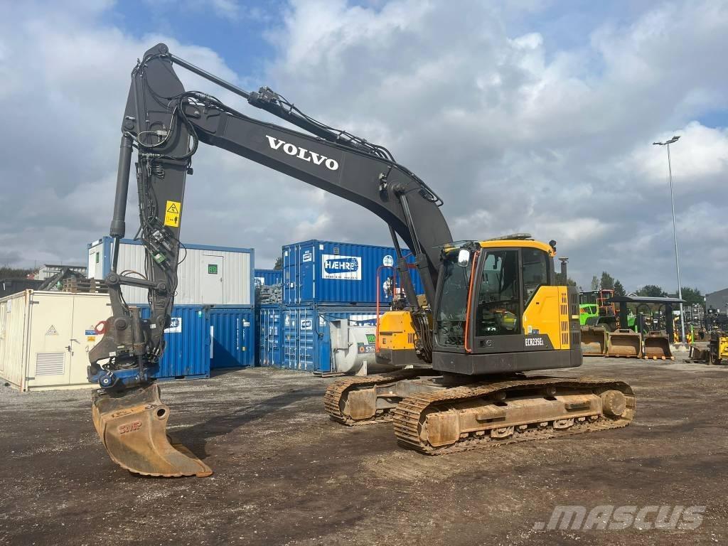 Volvo ECR 235 EL Kāpurķēžu ekskavatori