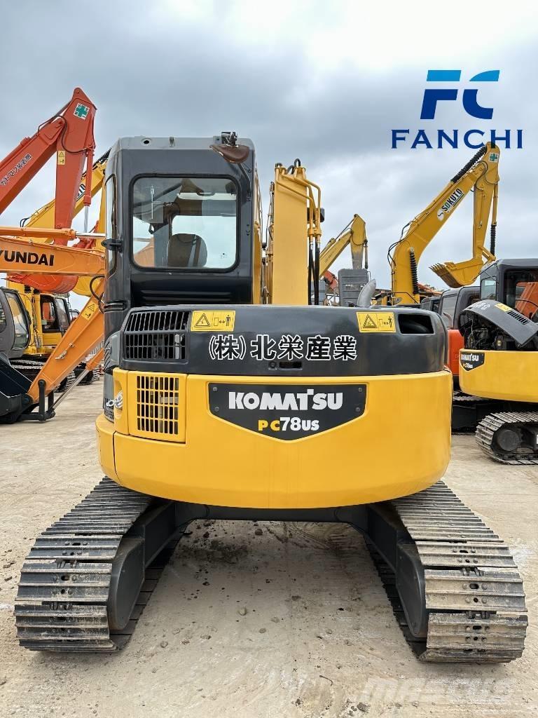 Komatsu PC 78 US Kāpurķēžu ekskavatori