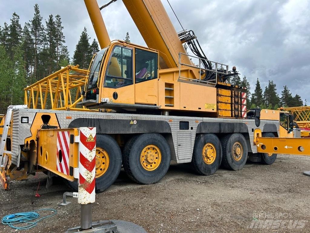 Terex Demag AC 160-2 Celtņi nelīdzenām virsmām
