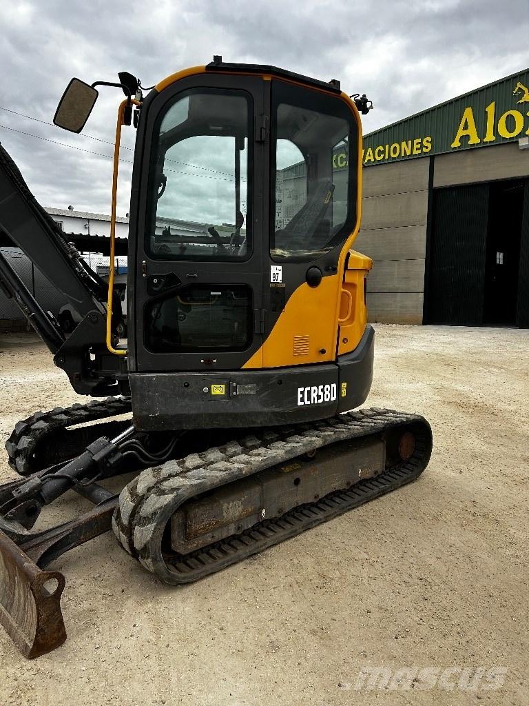 Volvo ECR 58 D Mini ekskavatori < 7 t