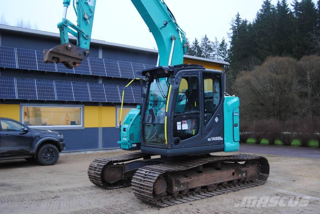 Kobelco SK140SRLC-7 Kāpurķēžu ekskavatori