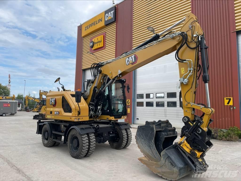 CAT M 315 Ekskavatori uz riteņiem