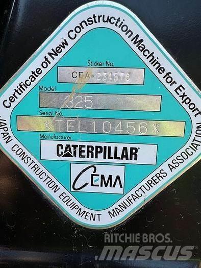 CAT 325 Kāpurķēžu ekskavatori