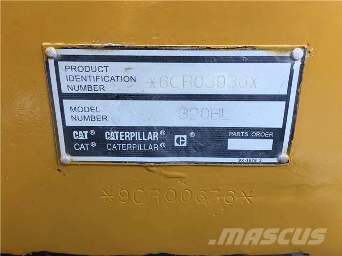 CAT 320 B LN Kāpurķēžu ekskavatori